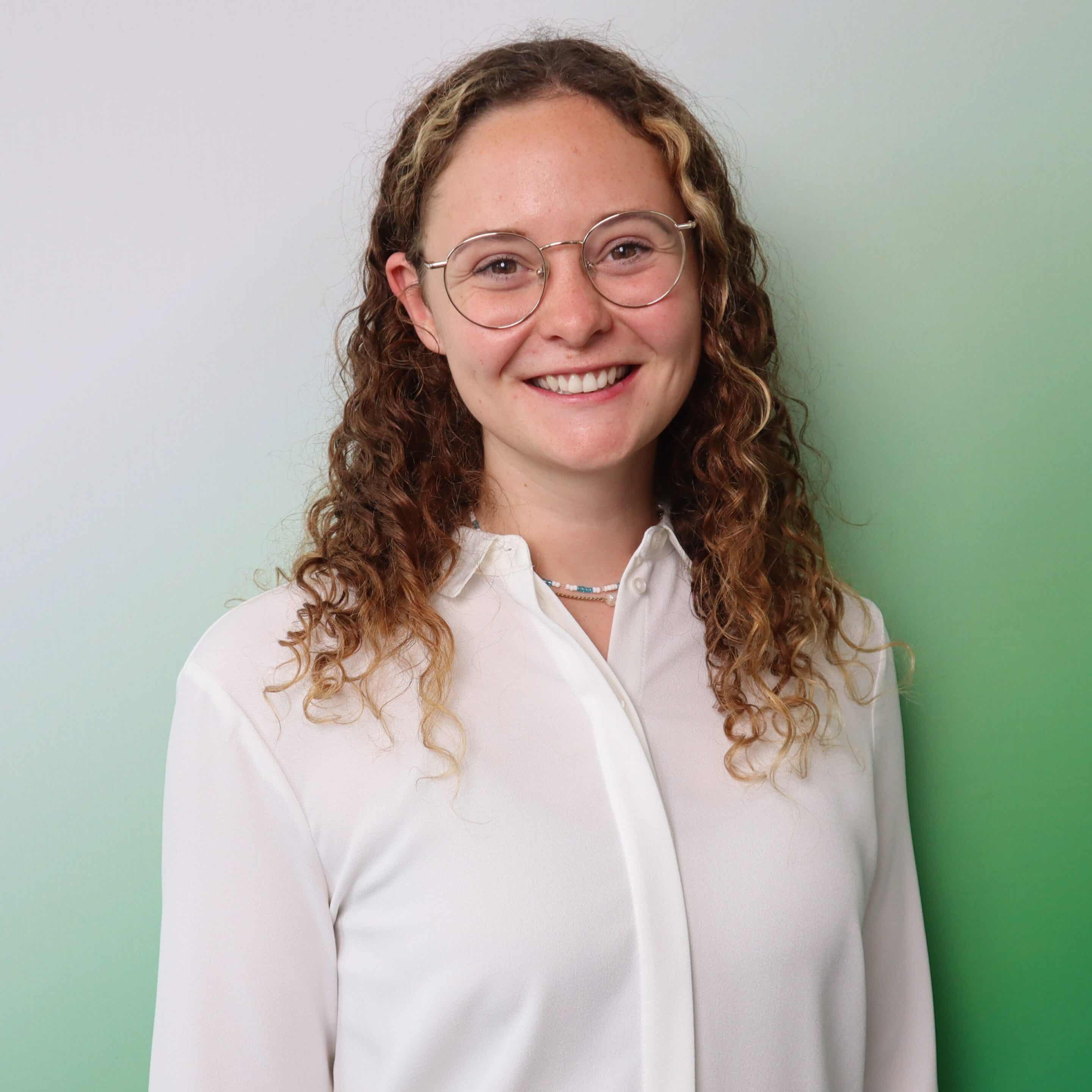 Ein Foto der VisionGesund Mitarbeiterin Luisa Kestermann